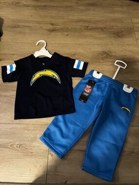 NFL Kids LA Chargers Matching Set